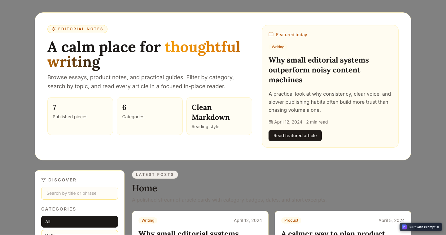 blog preview