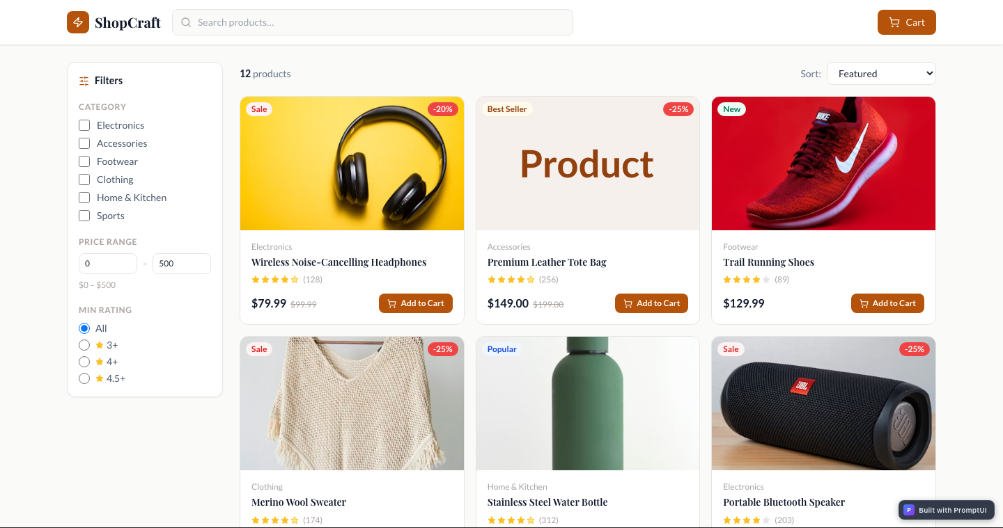 ecommerce preview