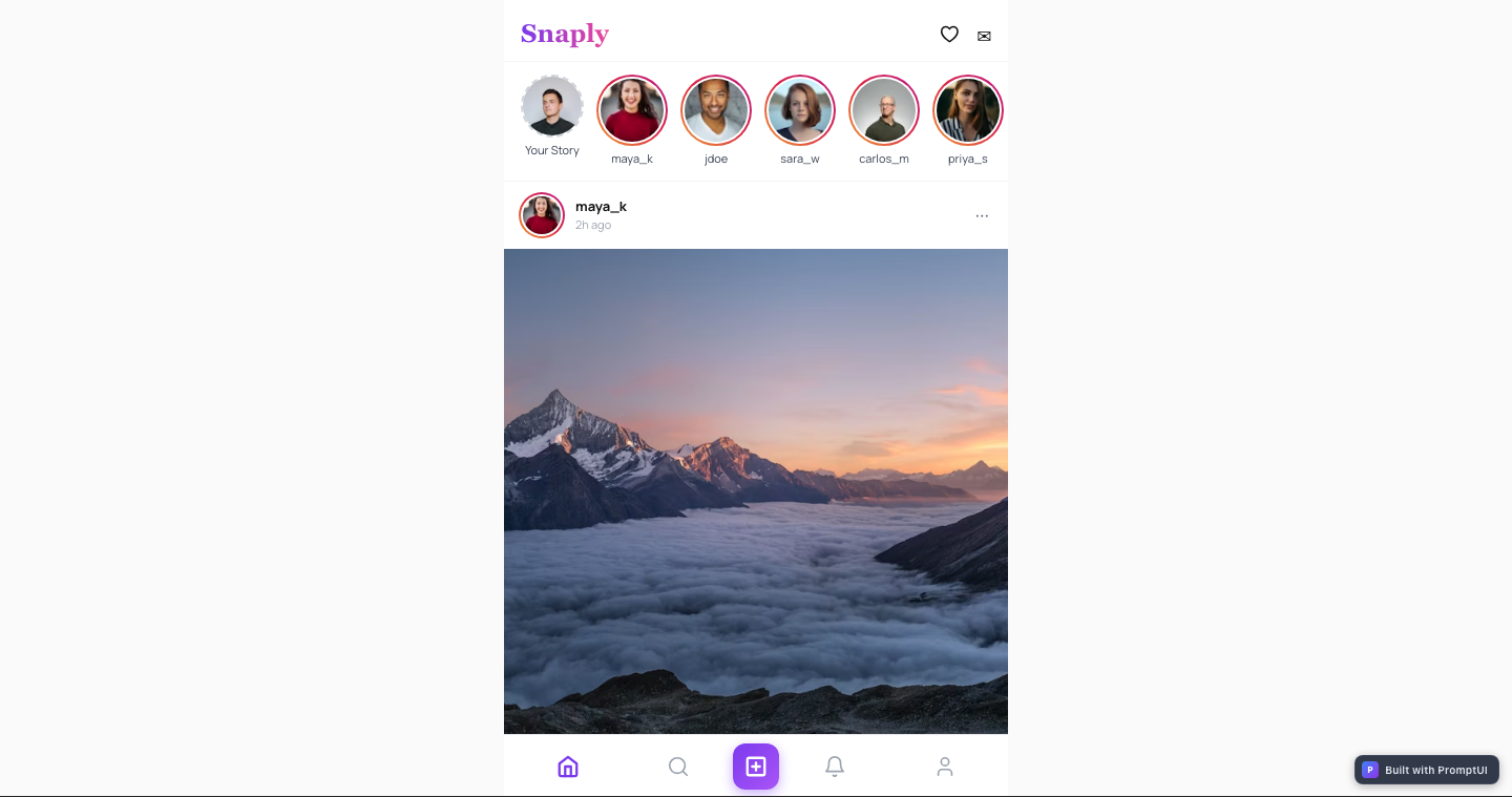 mobile-social-app preview